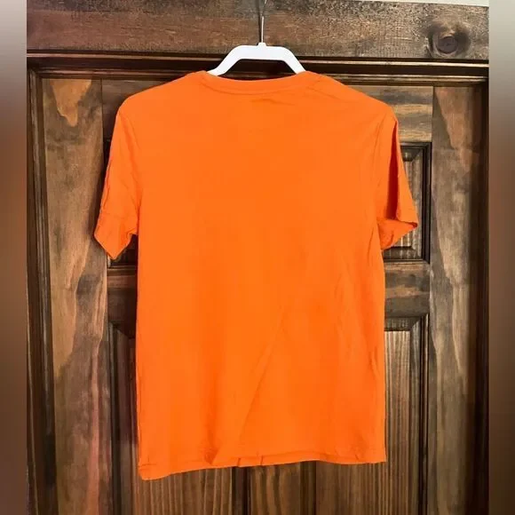 Peanuts Snoopy & Woodstock Mummy T-Shirt Small Orange - Picture 2 of 3